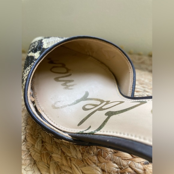Sam Edelman Snakeskin Heels - Picture 7 of 16